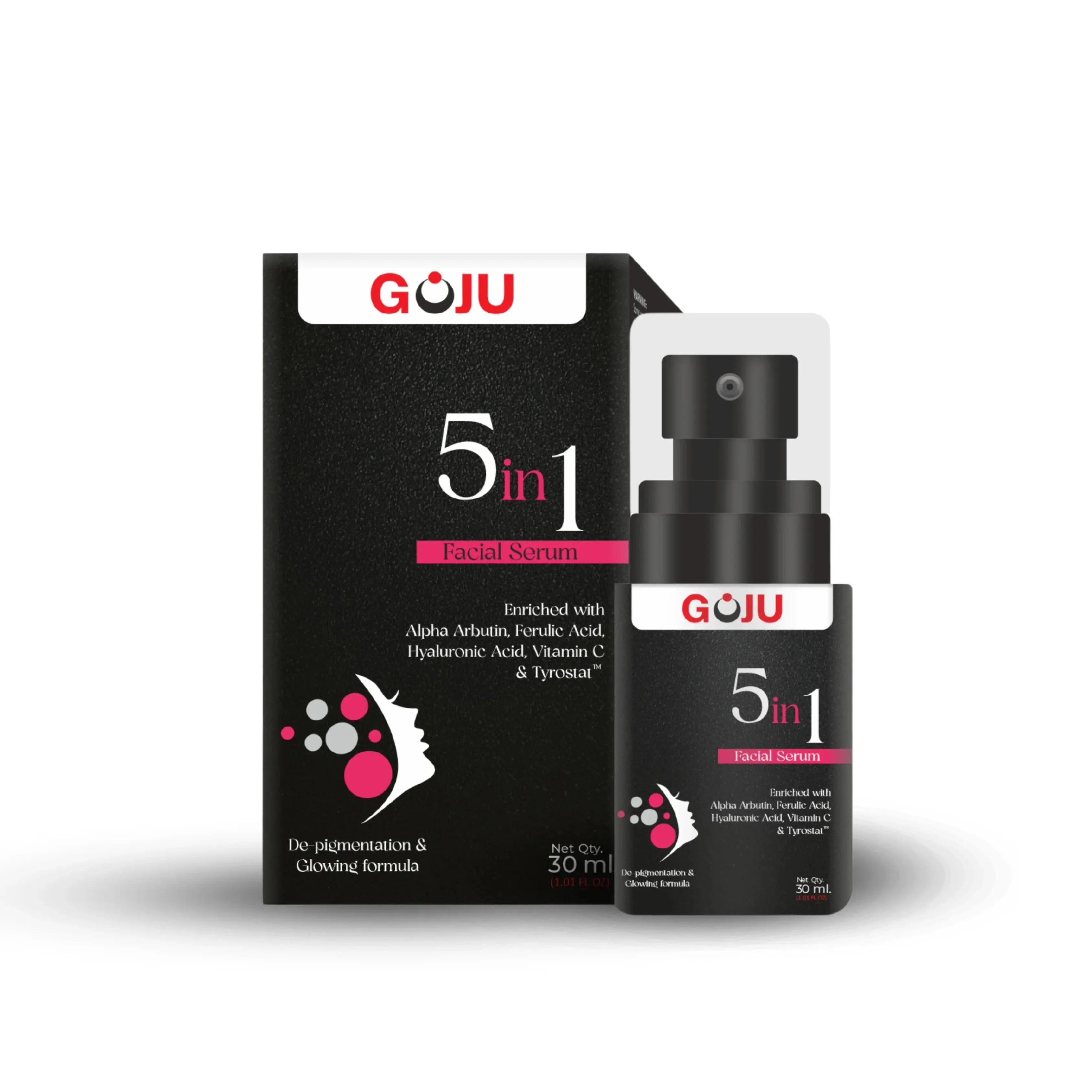 Goju 5 In 1 Facial Serum 30ml - Goju Naturals