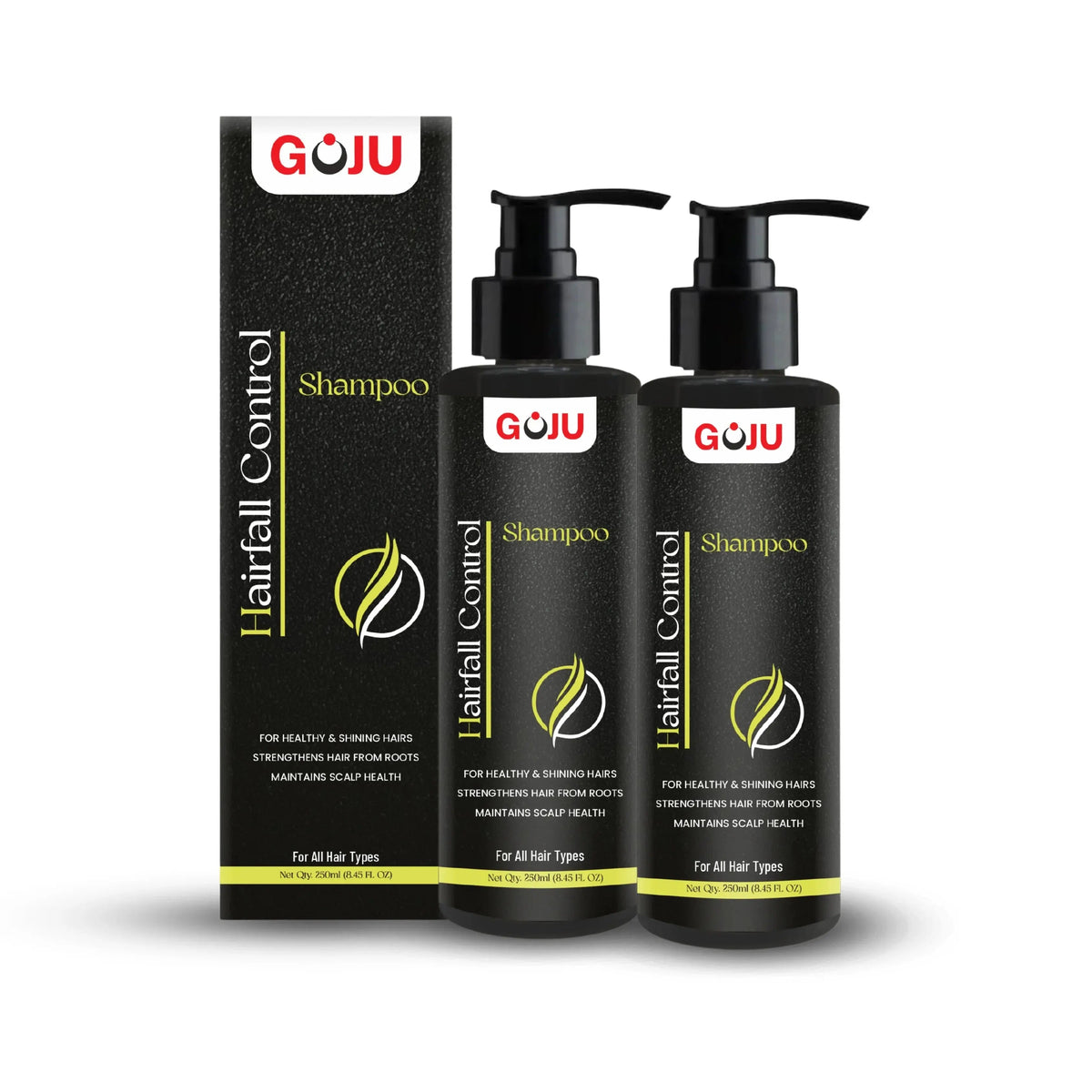 Goju Hair Fall Control Shampoo 250ml Combo - Goju Naturals